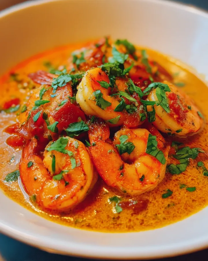 Coconut Lime Shrimp Curry
