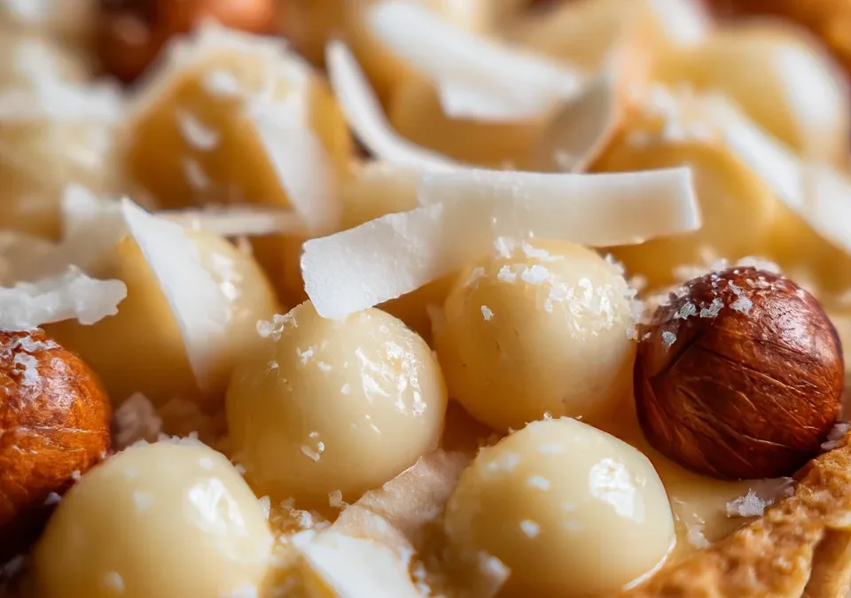 Coconut Macadamia Nut Tart