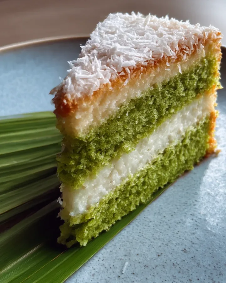 Coconut Pandan Cake