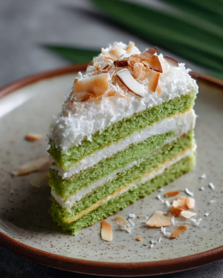 Coconut Pandan Cake