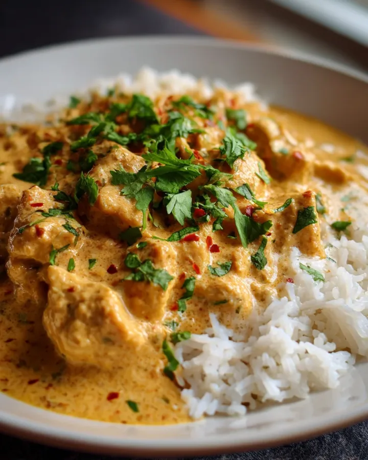 Creamy Coconut Chicken Korma