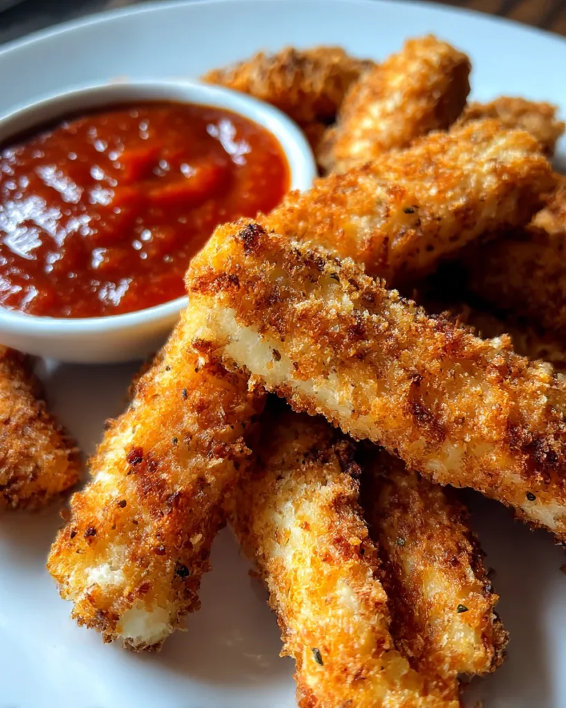 Crispy Homemade Baked Fish Sticks