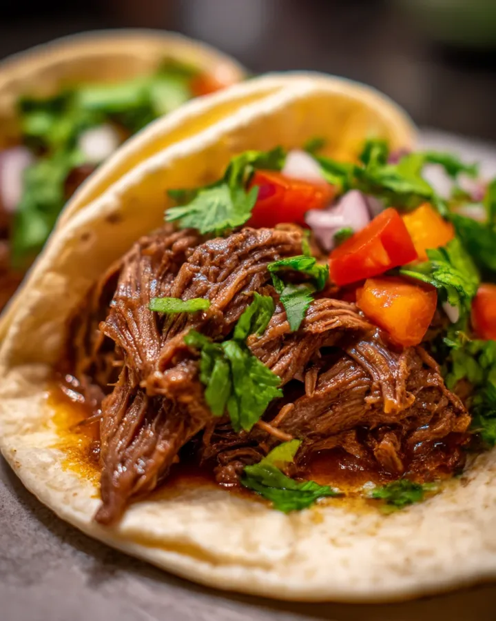 Crockpot Mississippi Pot Roast Tacos