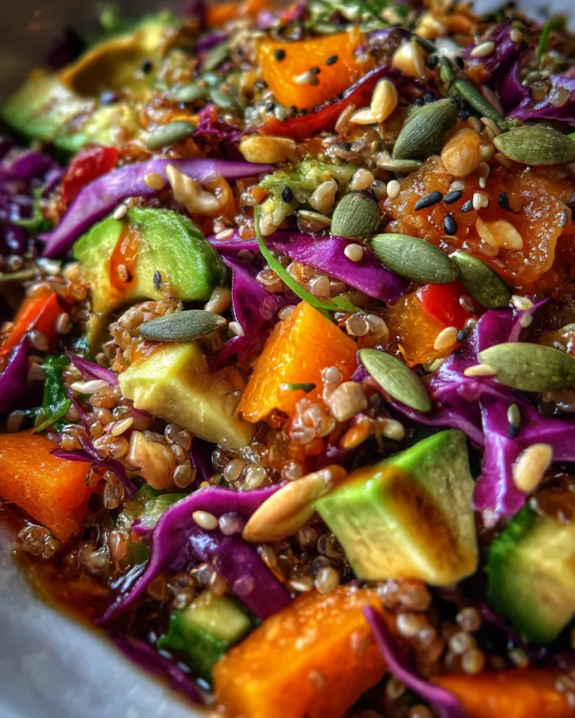 Crunchy Rainbow Chopped Power Salad