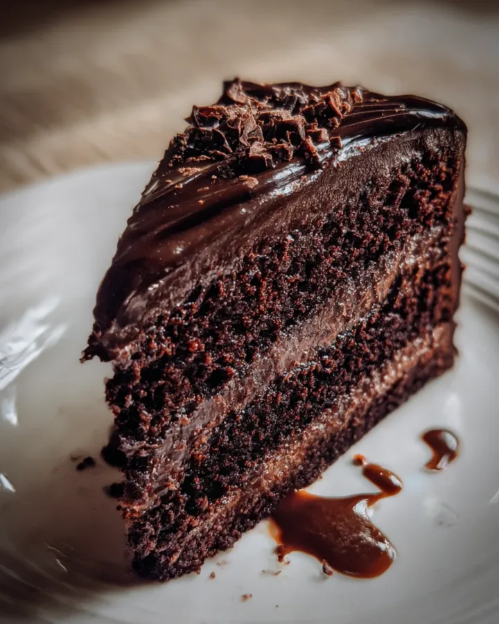 Dark Chocolate Guinness Cake