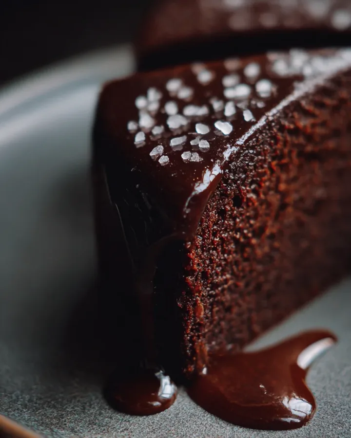 Dark Chocolate & Sea Salt Olive Oil Cake
