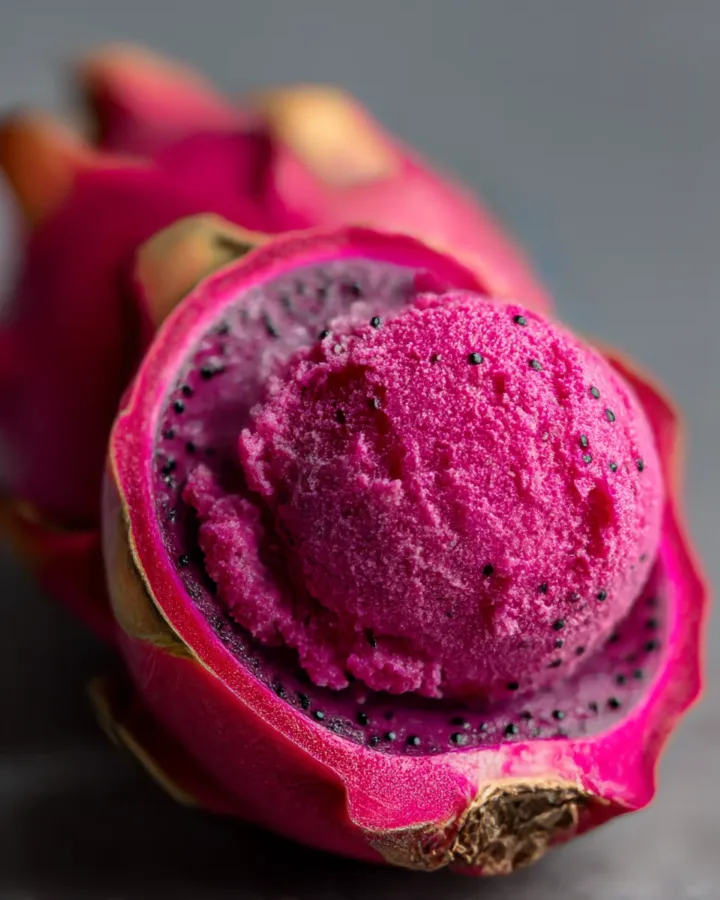 Dragonfruit Lychee Sorbet