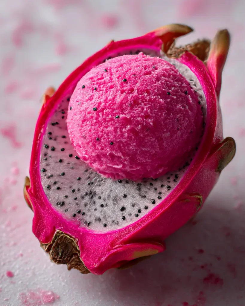 Dragonfruit Lychee Sorbet