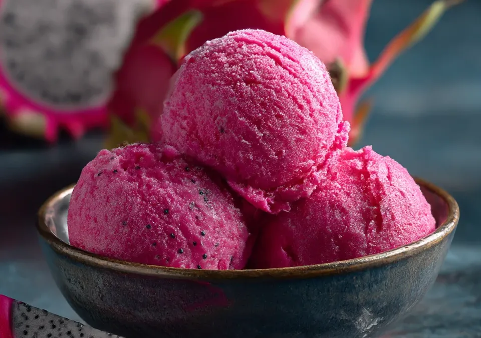 Dragonfruit Lychee Sorbet