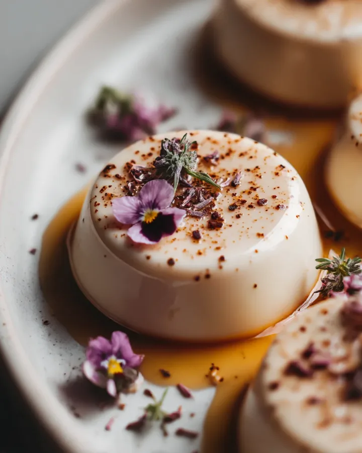 Earl Grey Infused Panna Cotta