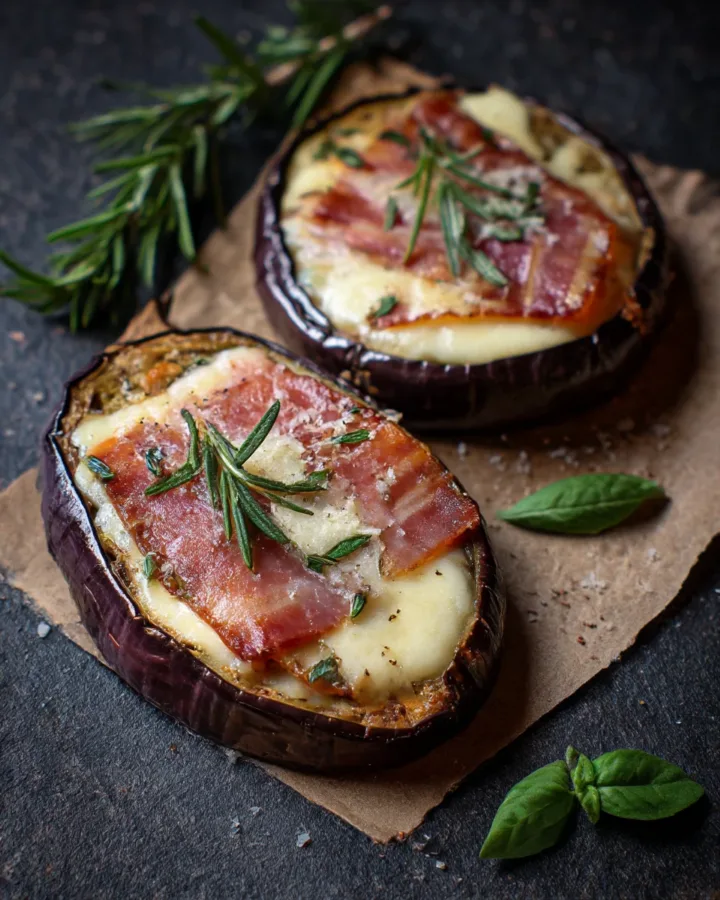 Eggplant Saltimbocca