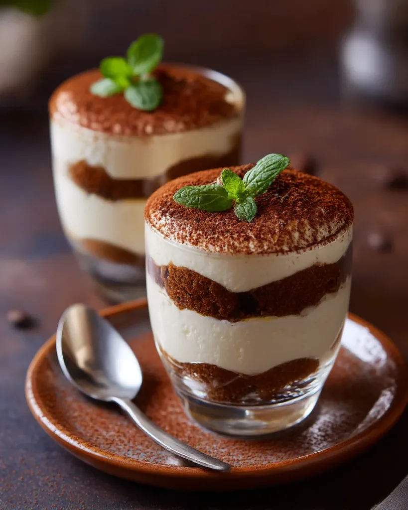 Espresso-Infused Tiramisu Cups