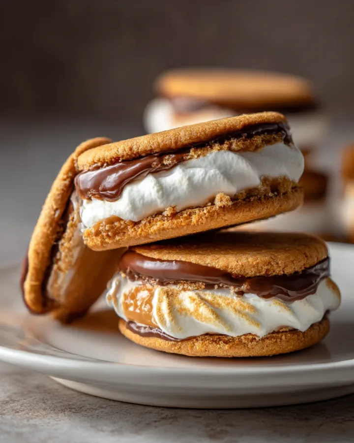 Fluffernutter Sandwich Cookies