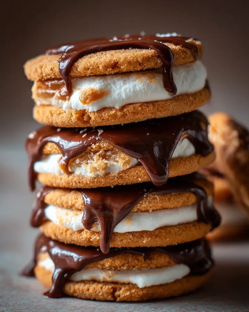 Fluffernutter Sandwich Cookies