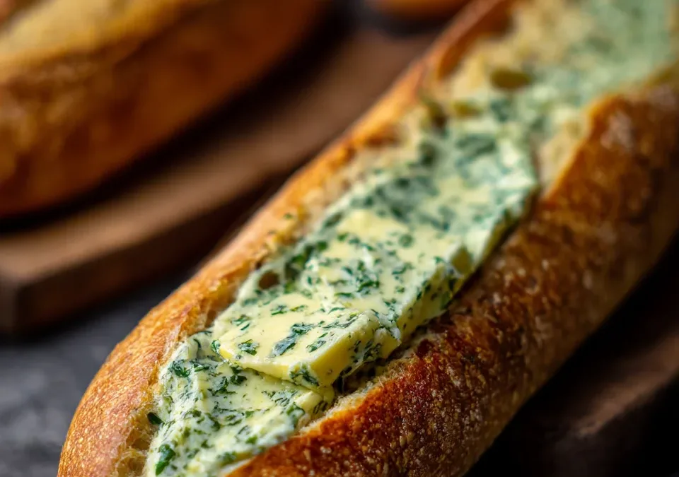 French Baguette with Herb Butter
