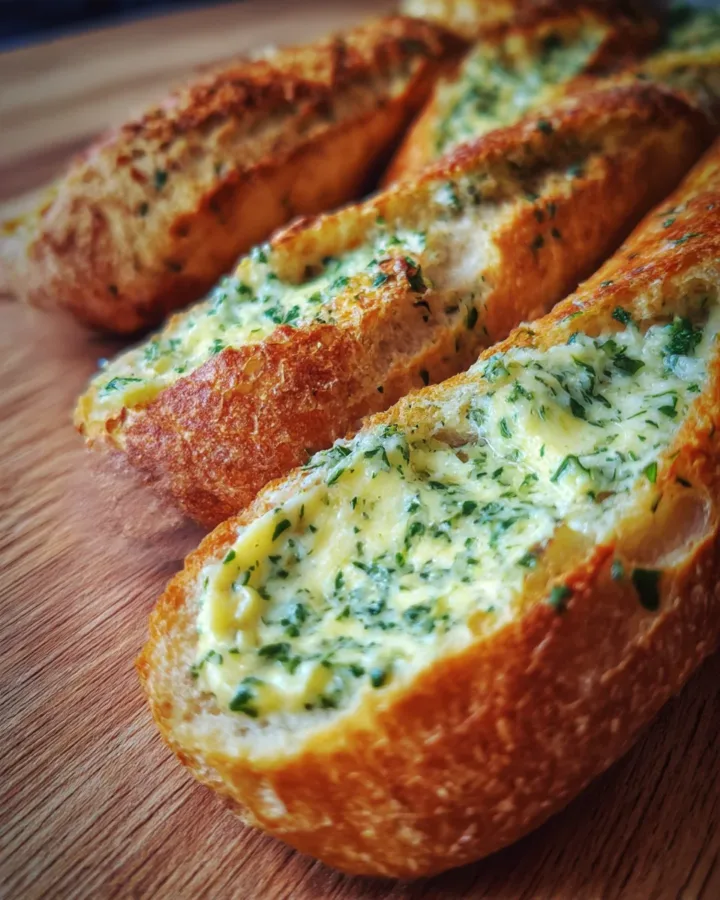 French Baguette with Herb Butter