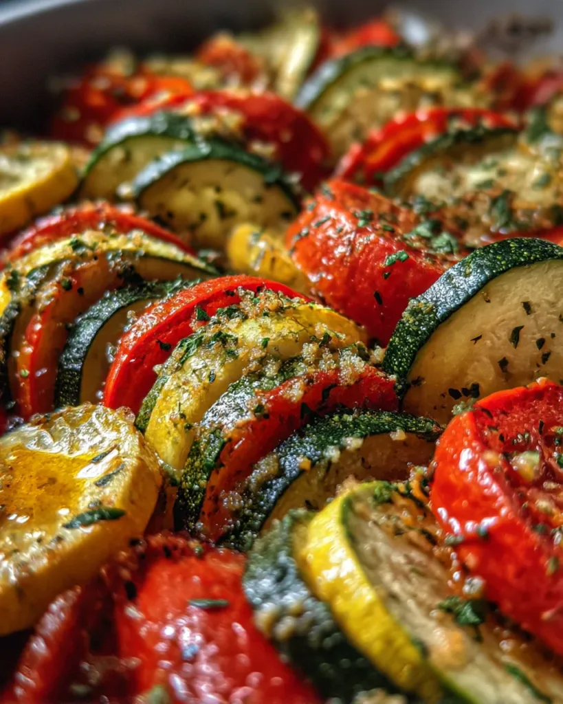 French Ratatouille with Herb Crumb