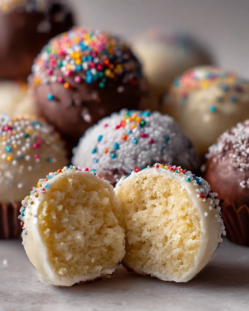 Frosted Sugar Cookie Dough Truffles (3)
