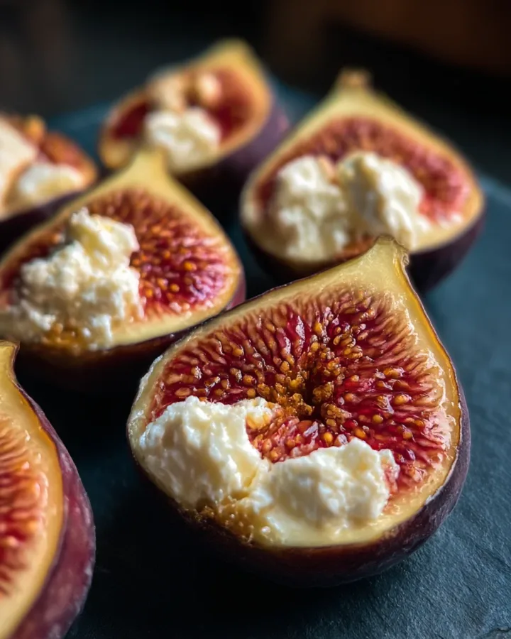 Goat Cheese Stuffed Figs