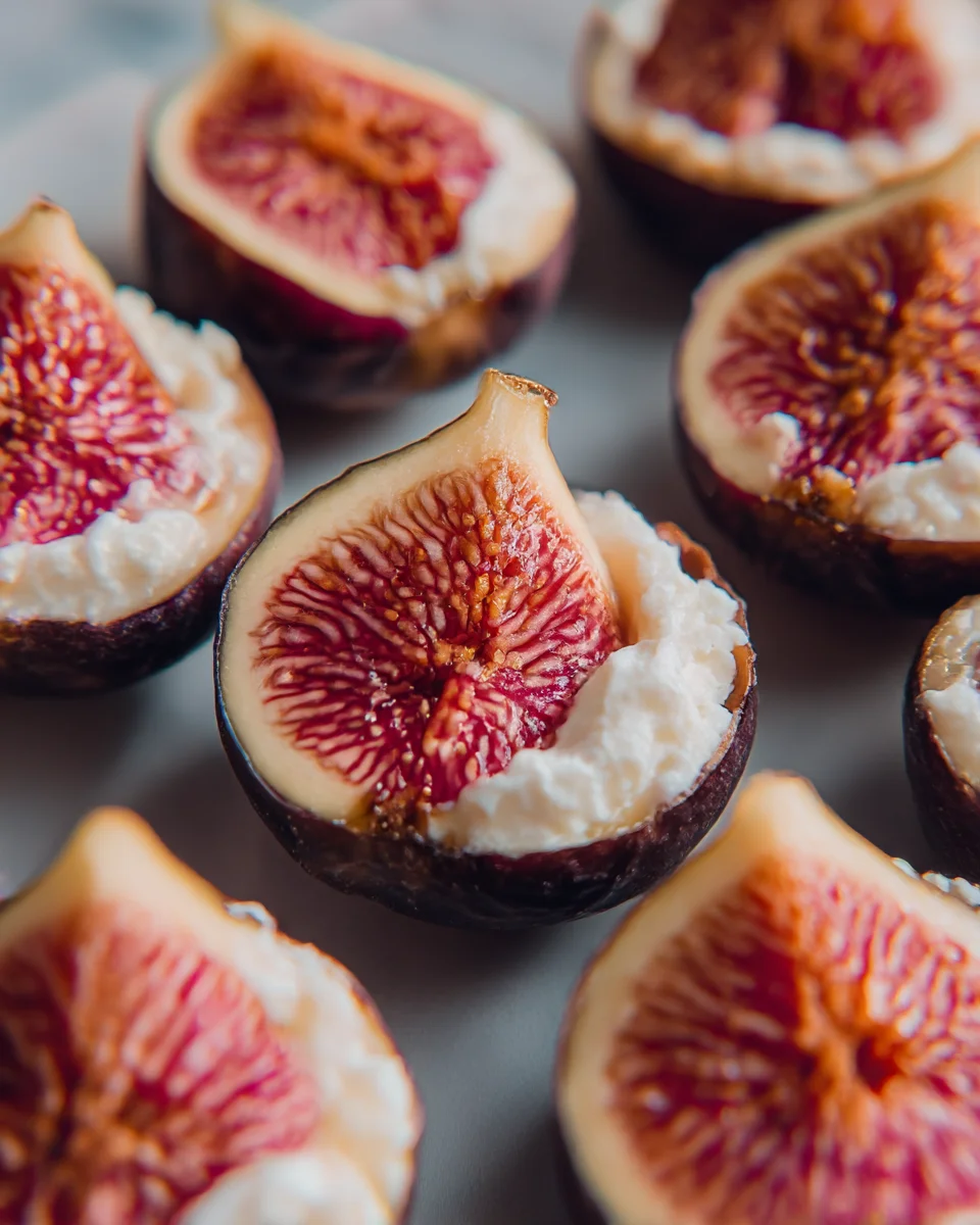 Goat Cheese Stuffed Figs