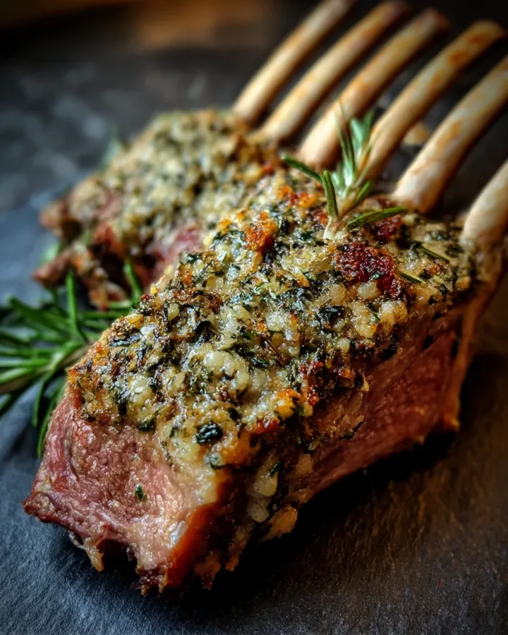 Herb-Crusted Rack of Lamb