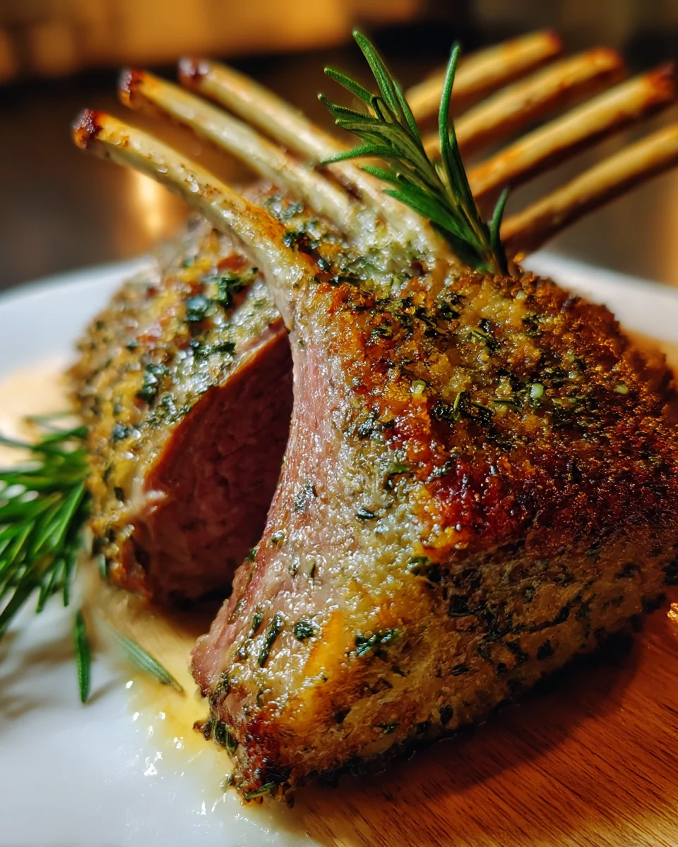 Herb-Crusted Rack of Lamb