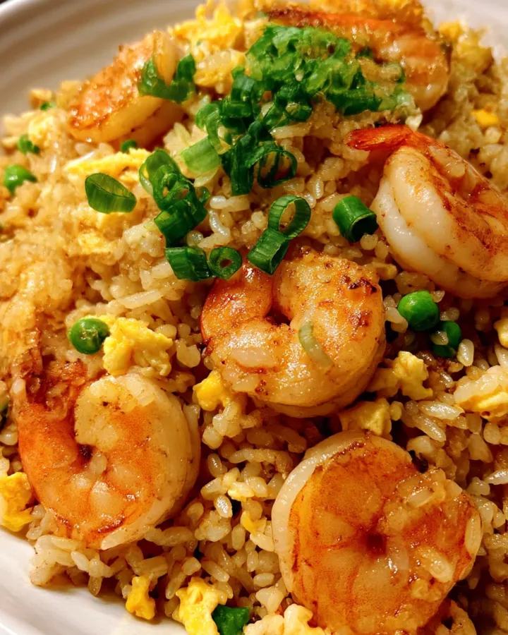 Honey Garlic Shrimp Fried Rice