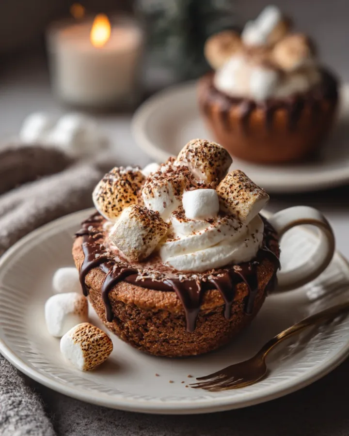 Hot Cocoa Bomb Cookie Cups