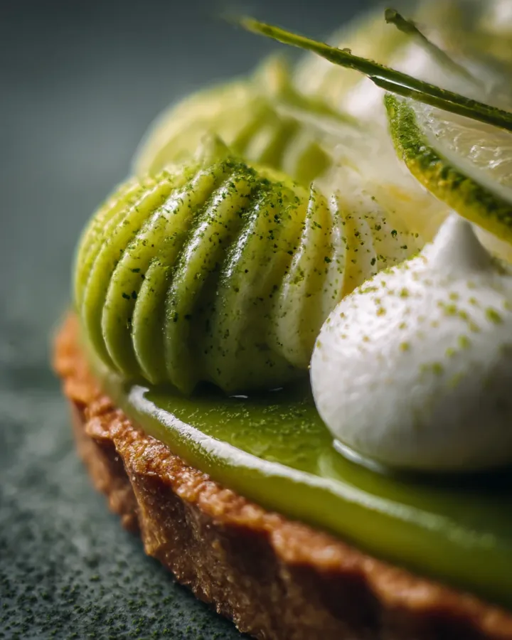 Matcha Tarte au Citron