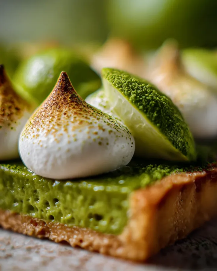 Matcha Tarte au Citron