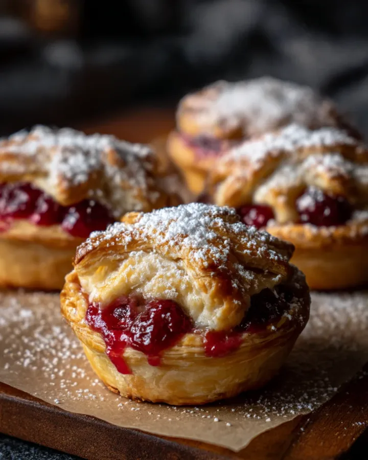 Mini Berry Cheesecake Hand Pies
