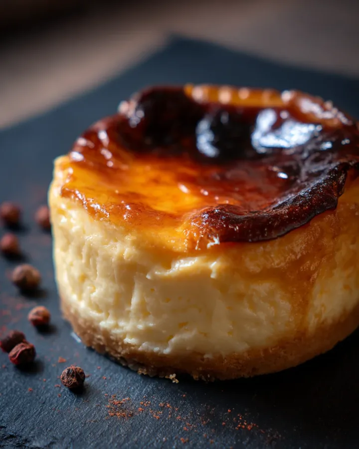 Mini San Sebastian Burnt Cheesecake