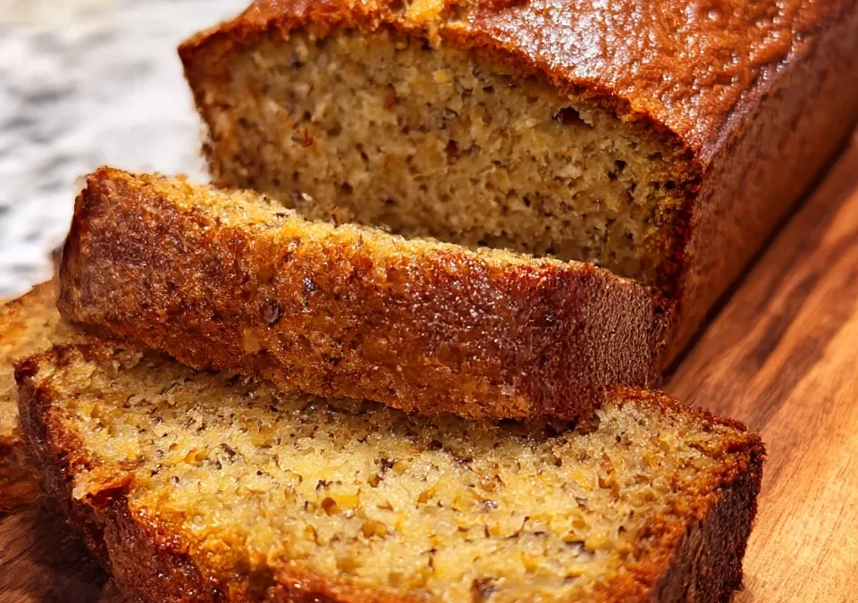 Moist Carrot Cake Banana Bread
