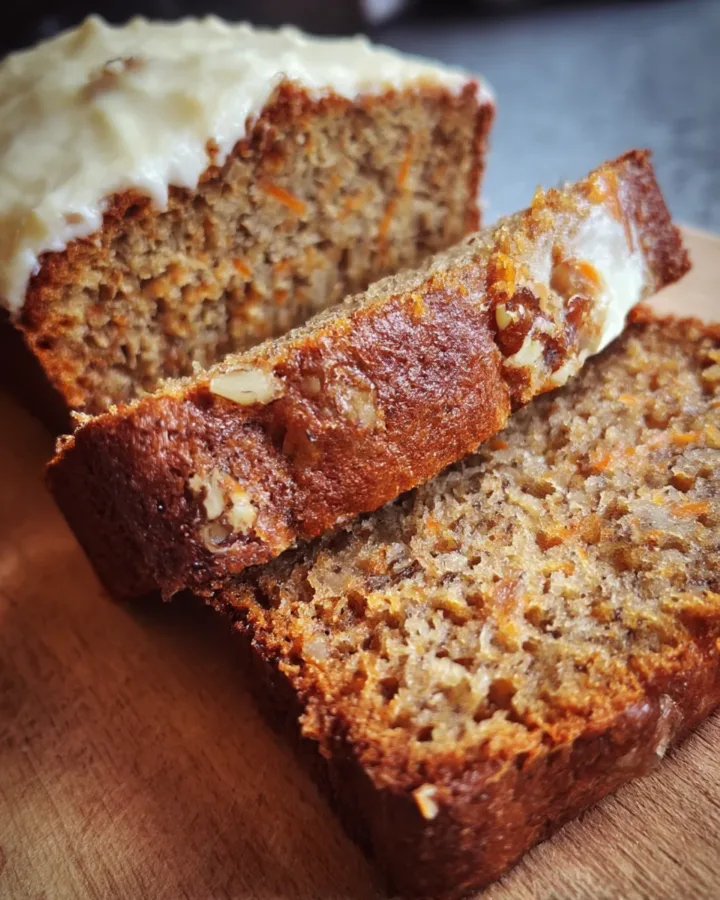 Moist Carrot Cake Banana Bread