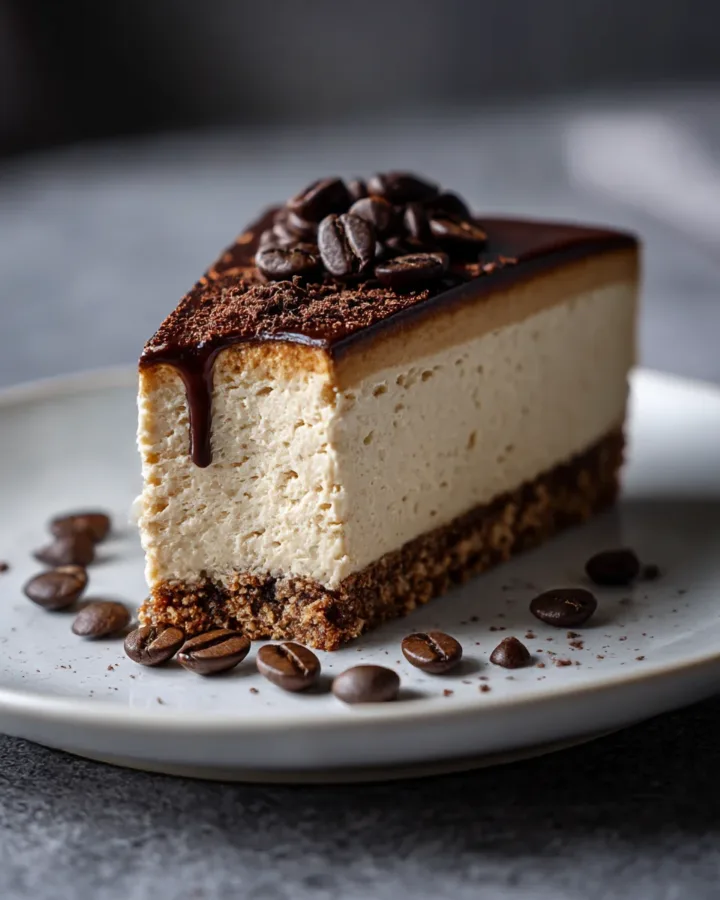 No-Bake Espresso Martini Cheesecake