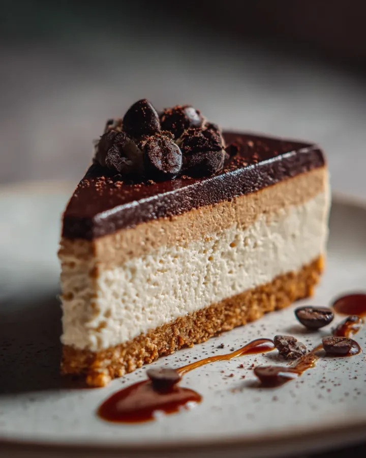 No-Bake Espresso Martini Cheesecake