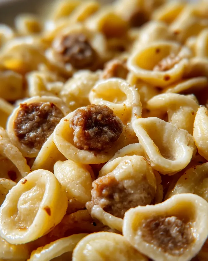 Orecchiette with Italian Sausage