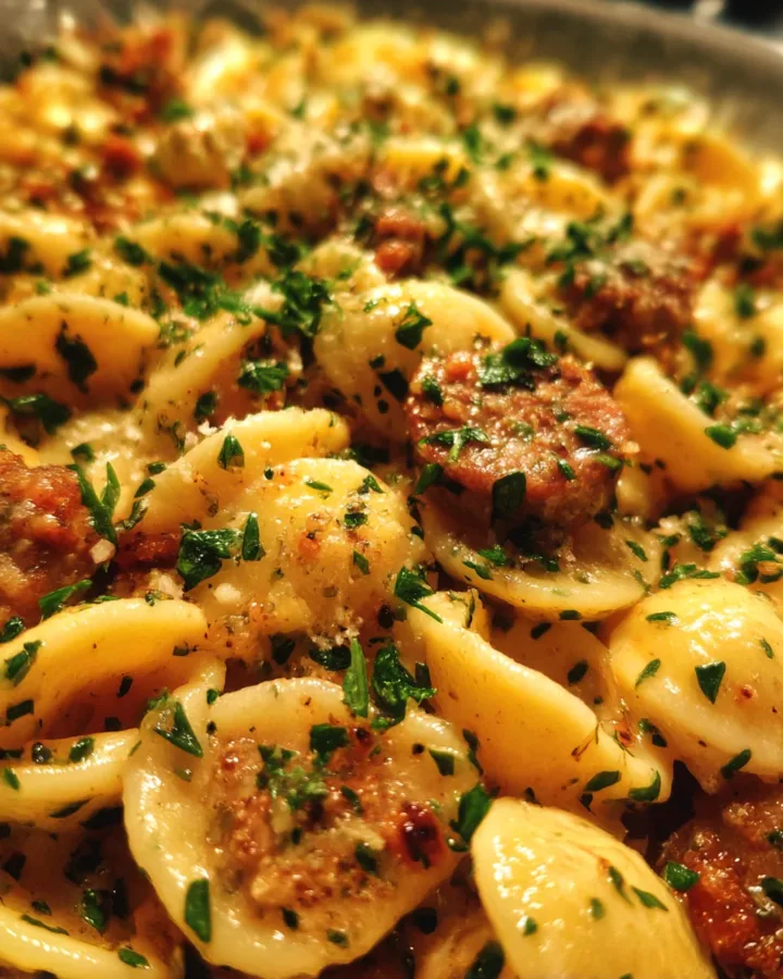 Orecchiette with Italian Sausage
