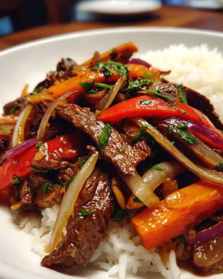Peruvian Lomo Saltado