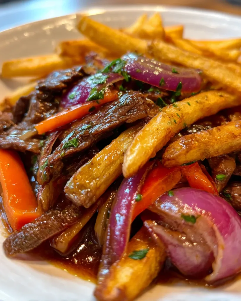 Peruvian Lomo Saltado