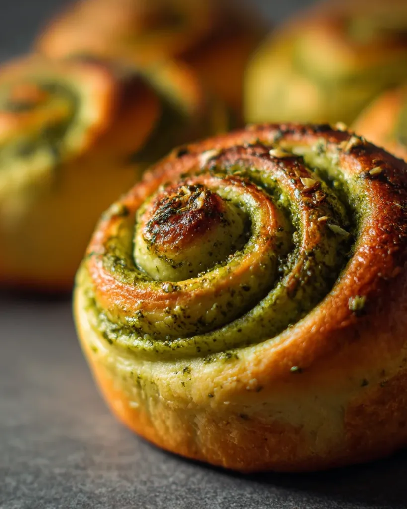 Pesto Swirl Rolls