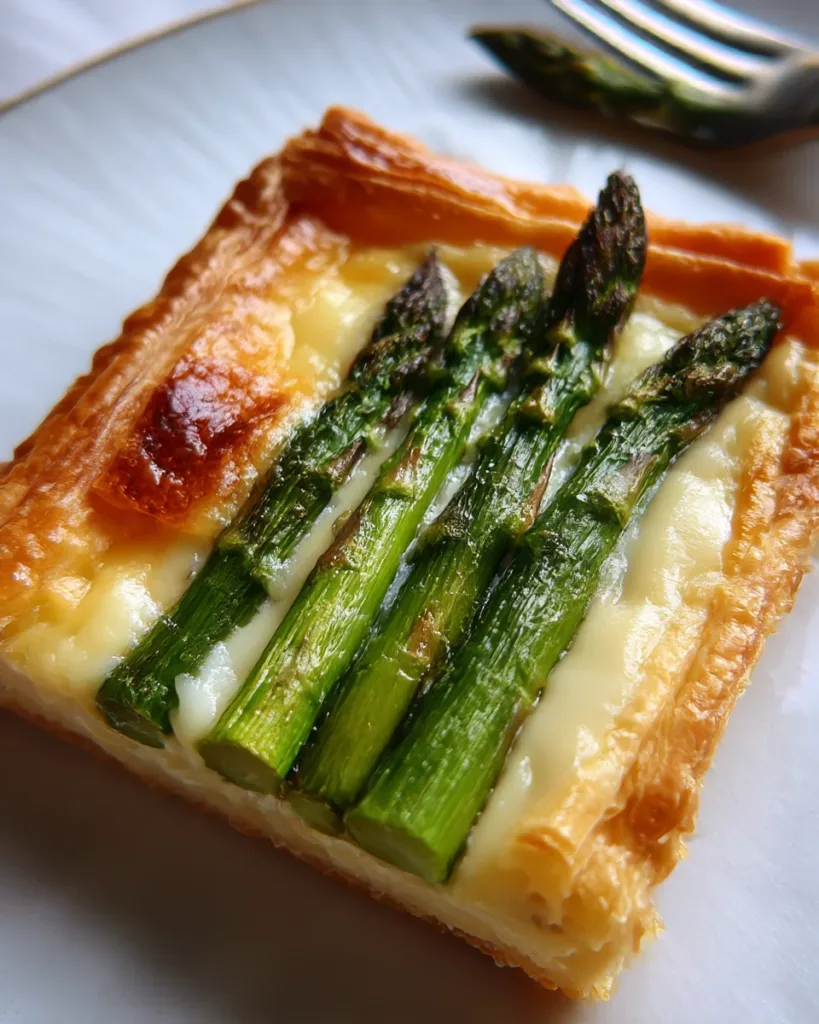 Puff Pastry Asparagus & Gruyère Tart