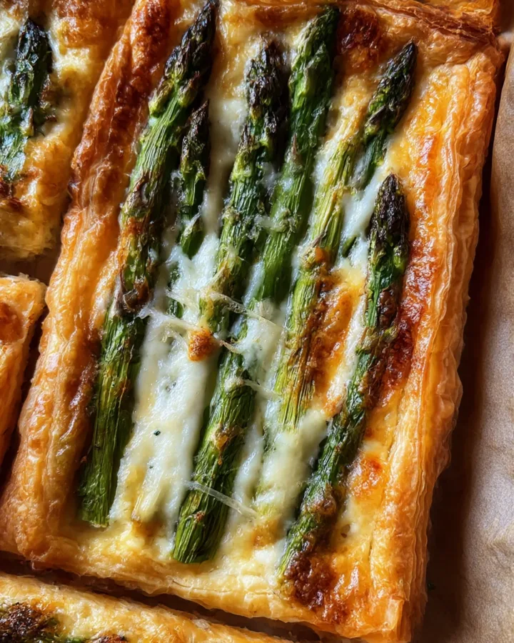 Puff Pastry Asparagus & Gruyère Tart