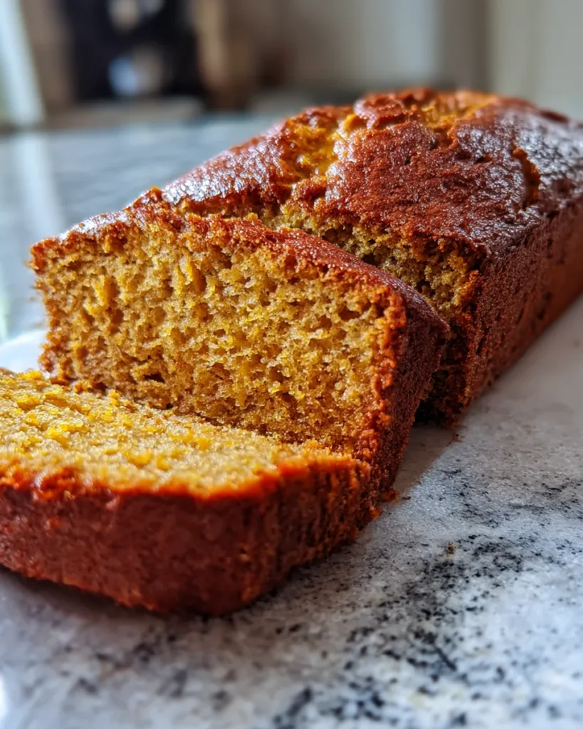 Pumpkin Spice Banana Bread Loaf