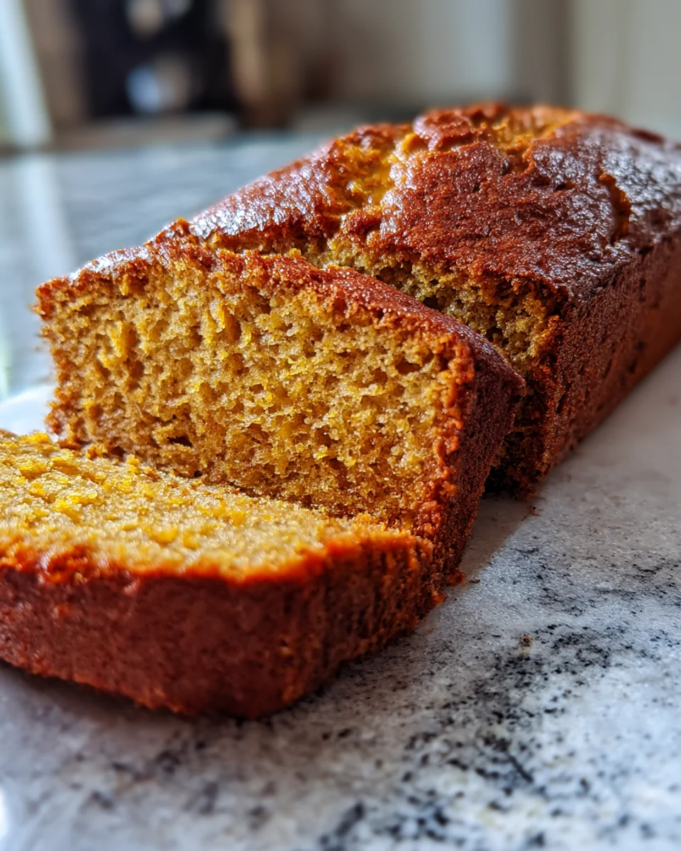 Pumpkin Spice Banana Bread Loaf