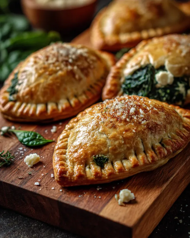 Savory Spinach and Feta Hand Pies