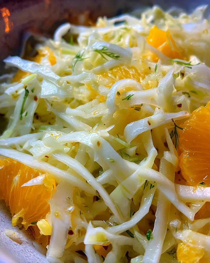 Shaved Fennel & Orange Salad