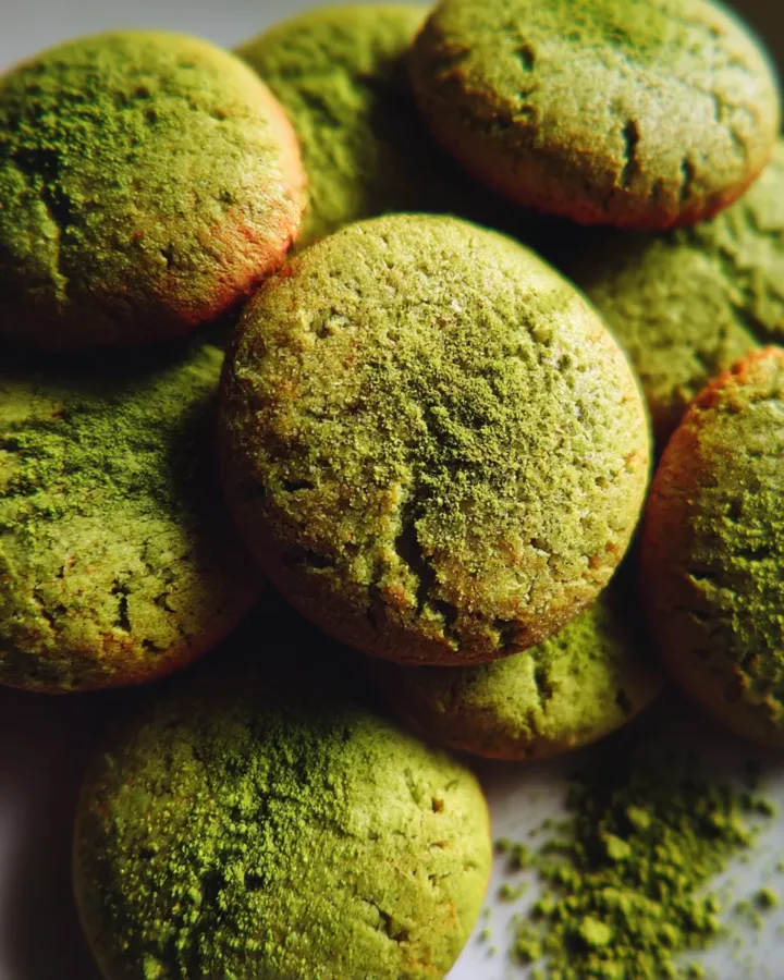 Small-Batch Matcha Green Tea Cookies