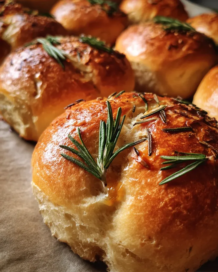 Spelt & Rosemary Olive Oil Rolls