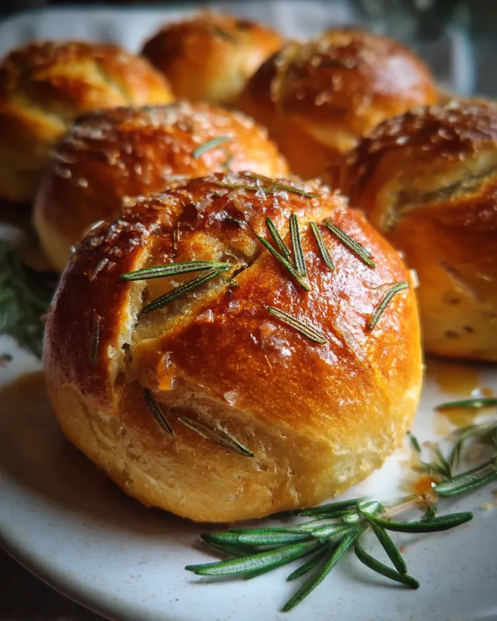 Spelt & Rosemary Olive Oil Rolls